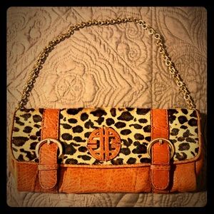 Leopard Print Leather Bag